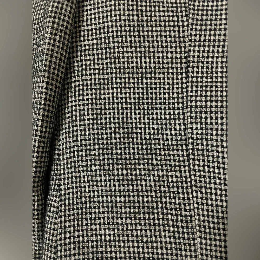 Vintage Mondo Uomo Black and White Checkered Blazer - Picture 12 of 14